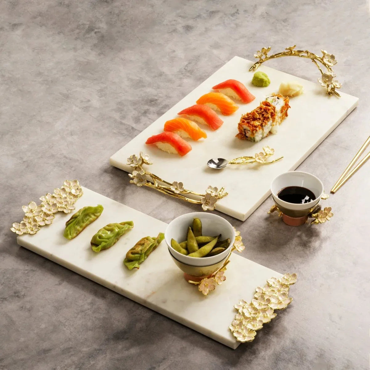 Michael Aram Cherry Blossom Small Cheese Board w/ Knife