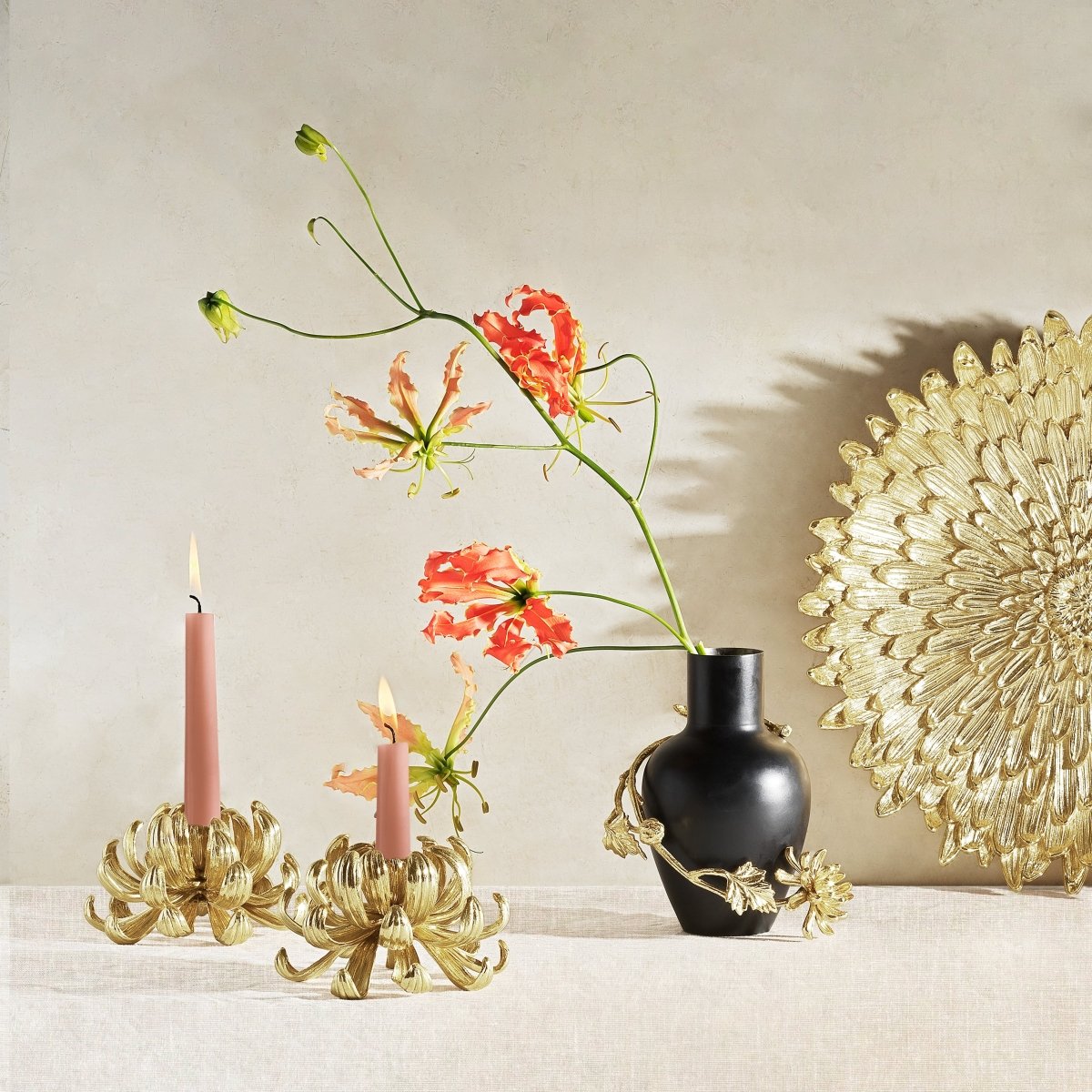 Michael Aram Dahlia Candleholders