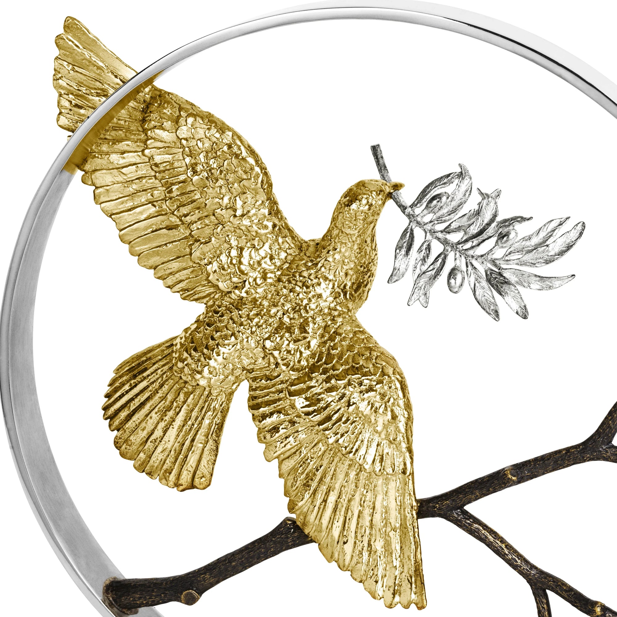 Michael Aram Dove 14" Moon Gate Sculpture