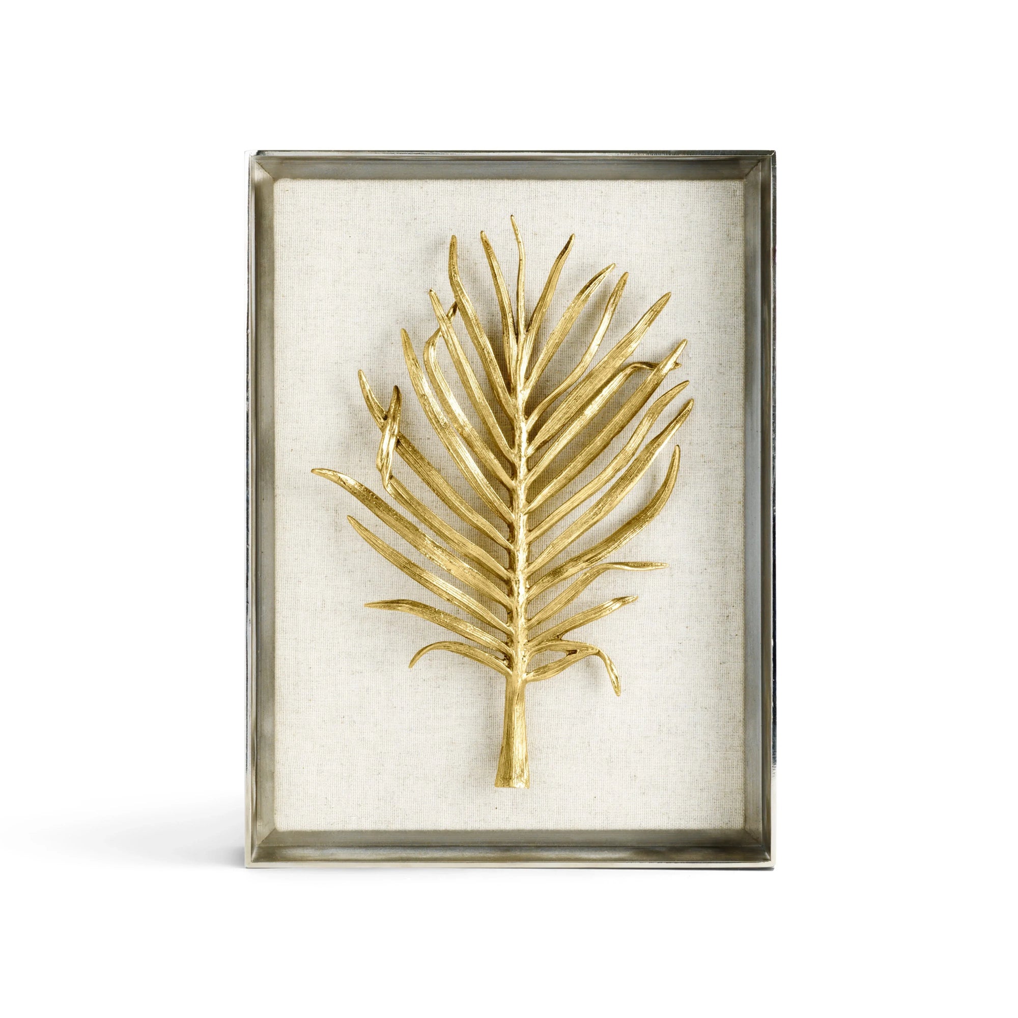 Michael Aram Fan Palm Fabric Shadow Box