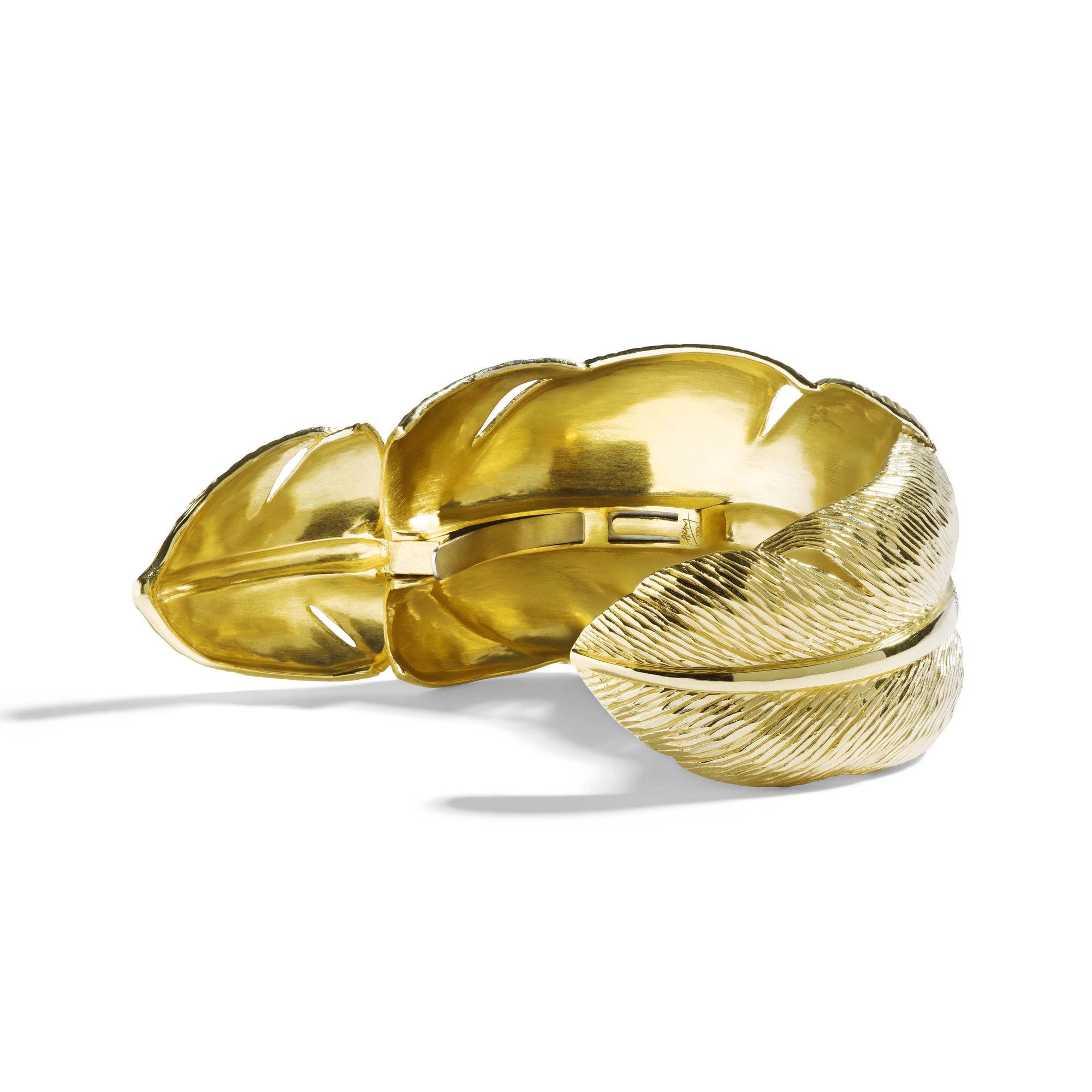 Michael Aram Feather Cuff with Diamonds