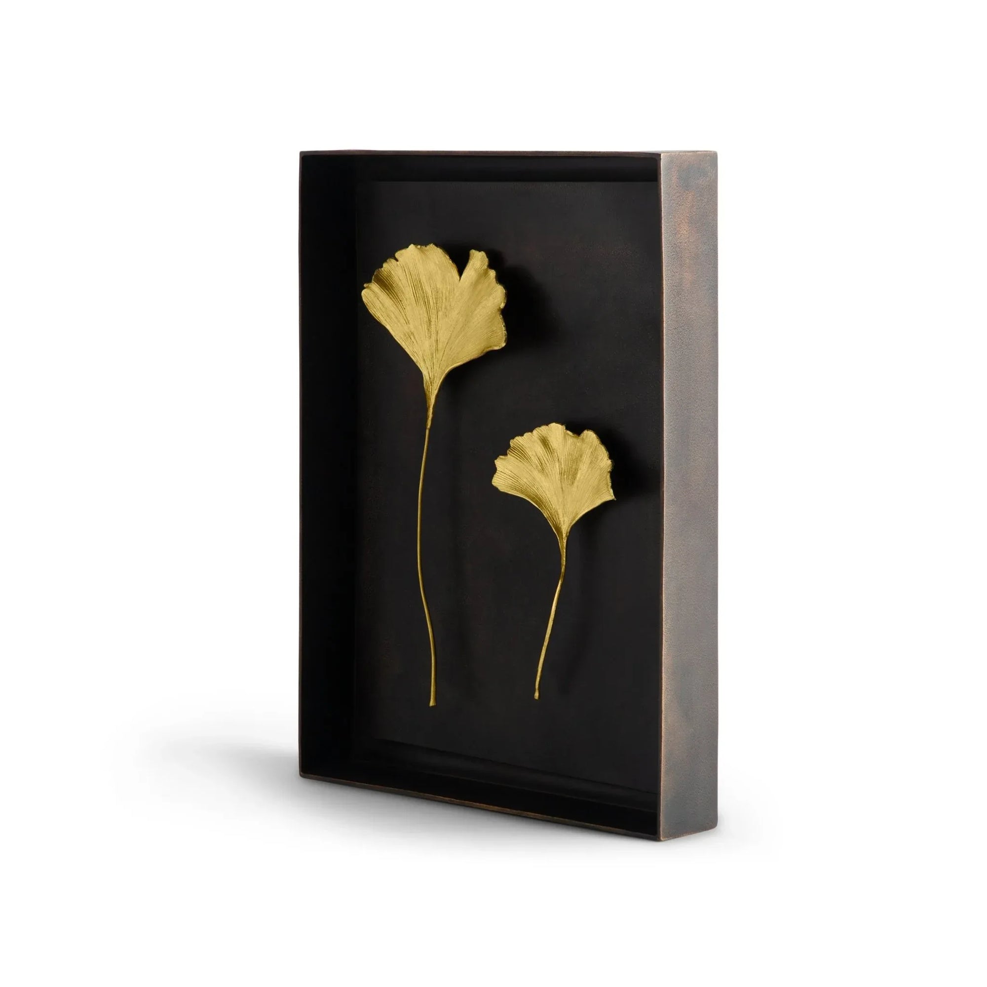 Michael Aram Ginkgo Leaf Shadow Box