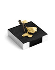 Michael Aram Golden Ginkgo Cocktail Napkin Holder