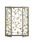 Michael Aram Golden Ginkgo Decorative Fireplace Screen