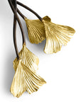 Michael Aram Golden Ginkgo Serving Set