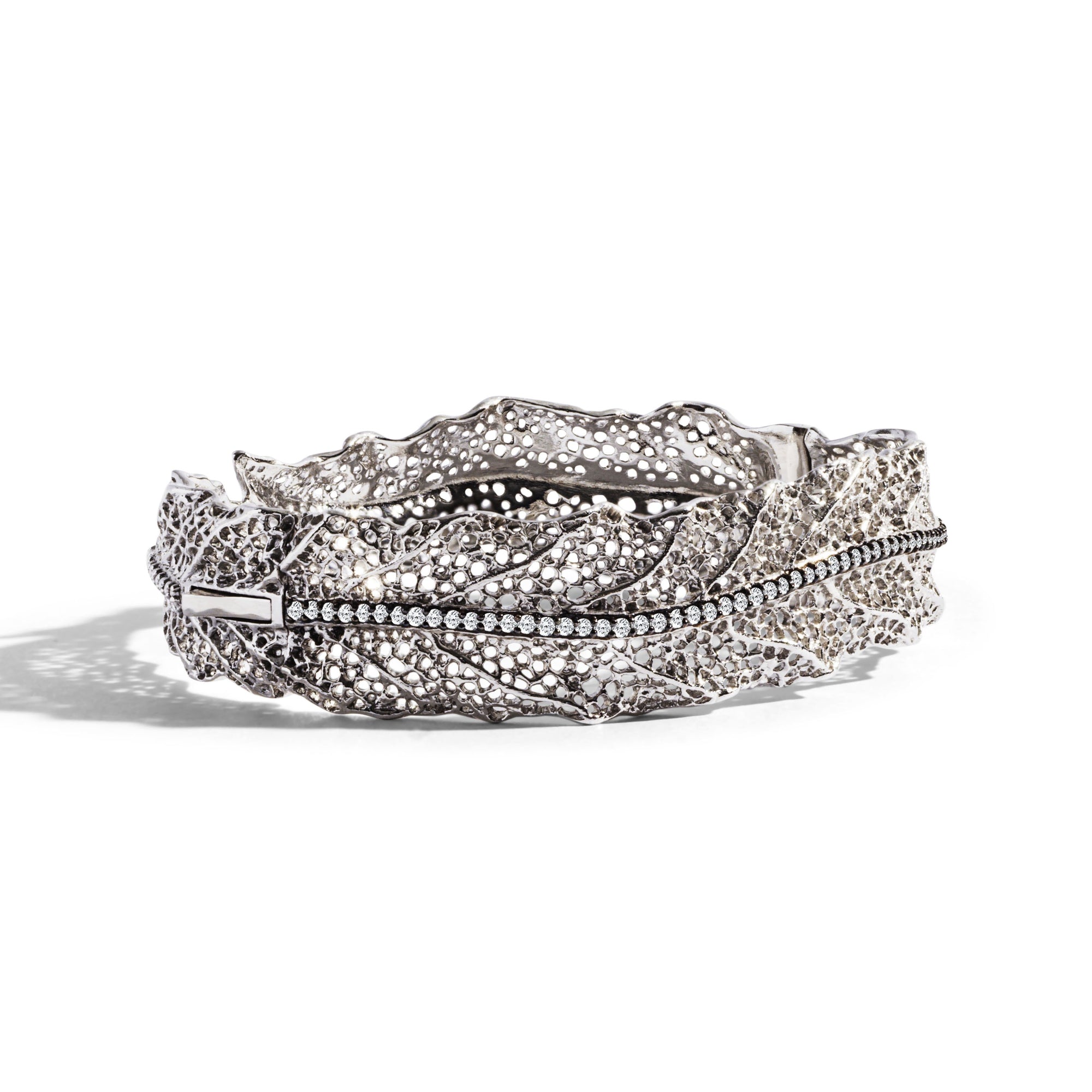Michael Aram Gooseberry Bangle Bracelet with Diamonds