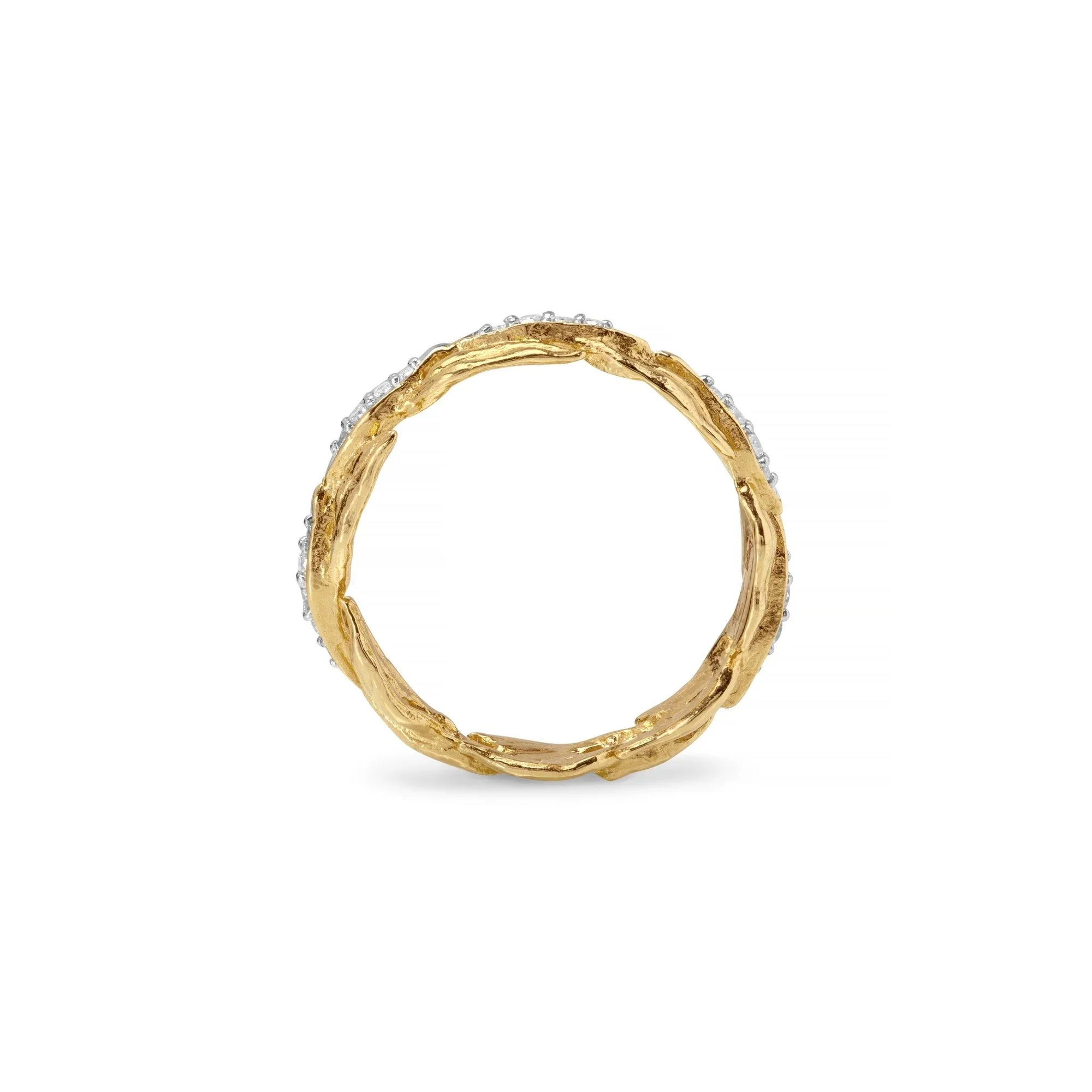 Michael Aram Laurel Ring with Diamonds