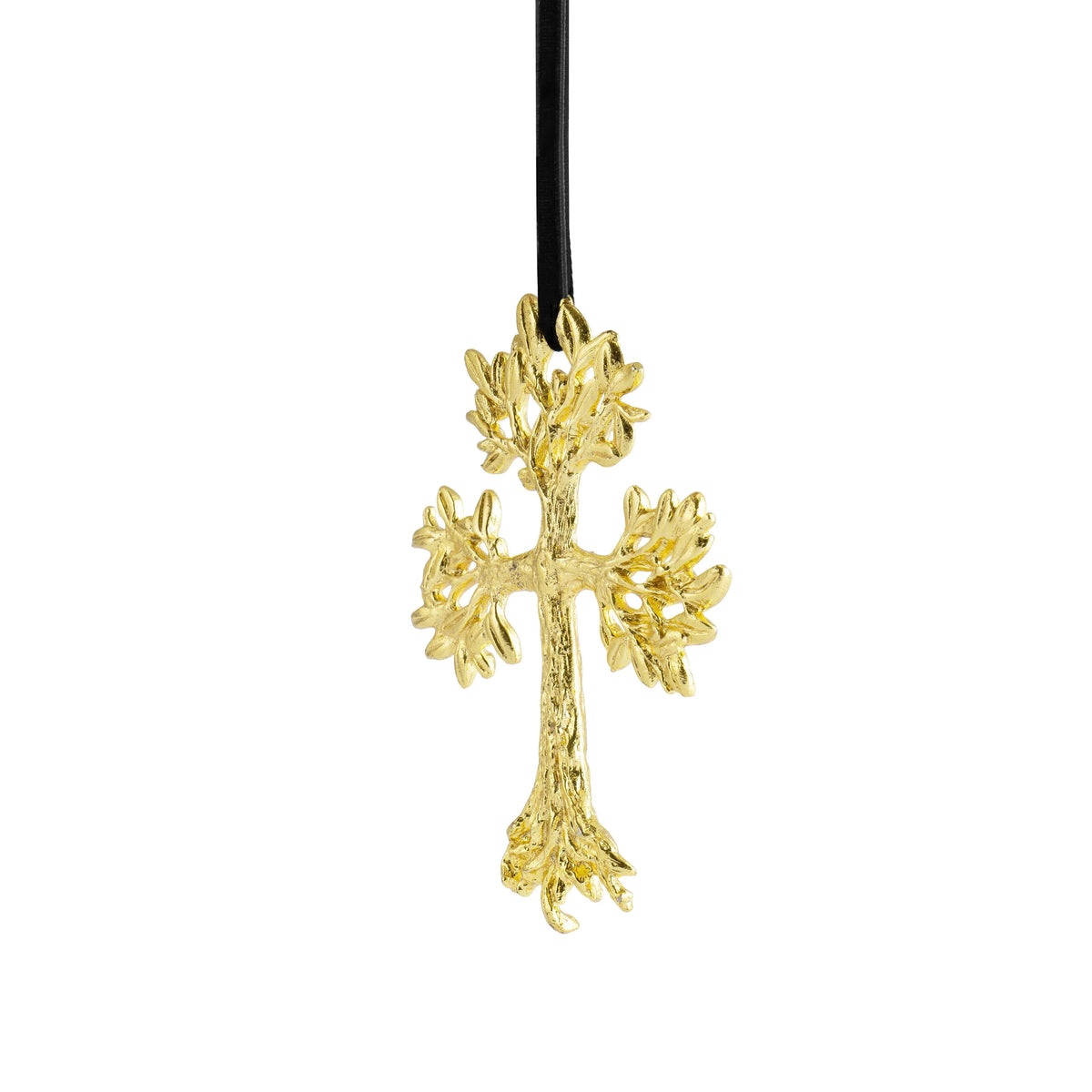 Michael Aram Leafy Cross Ornament
