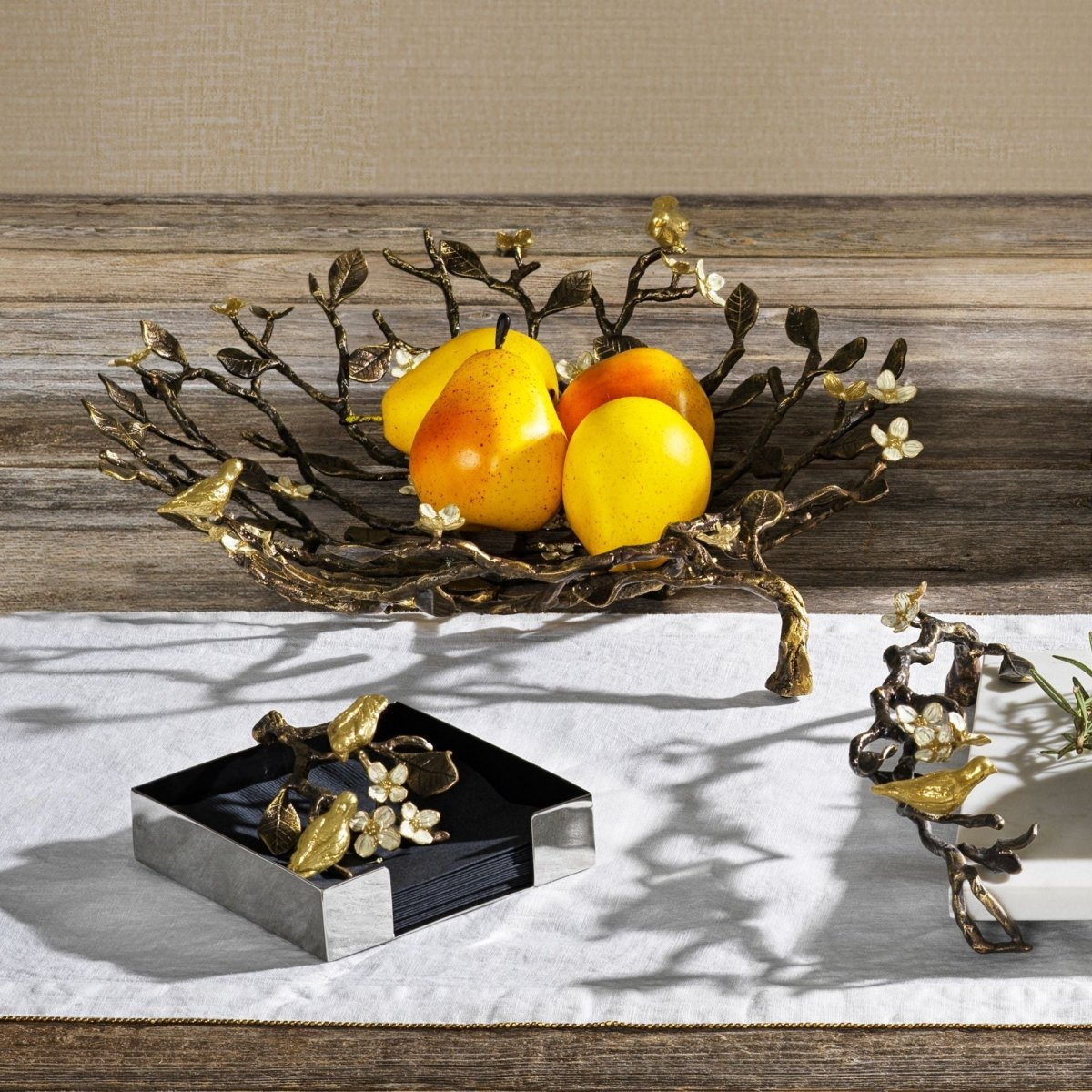 Michael Aram Lovebirds Centerpiece Bowl