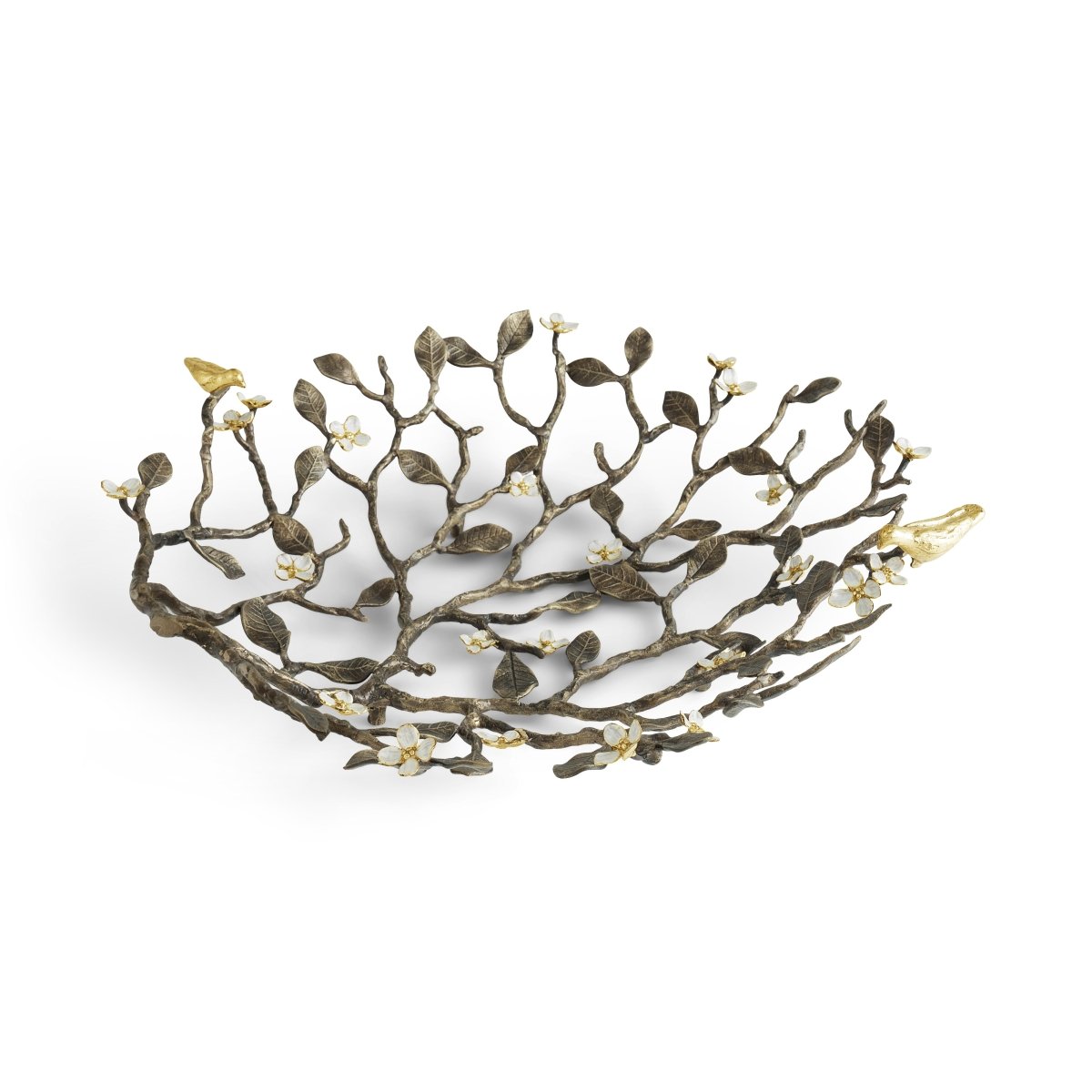 Michael Aram Lovebirds Centerpiece Bowl