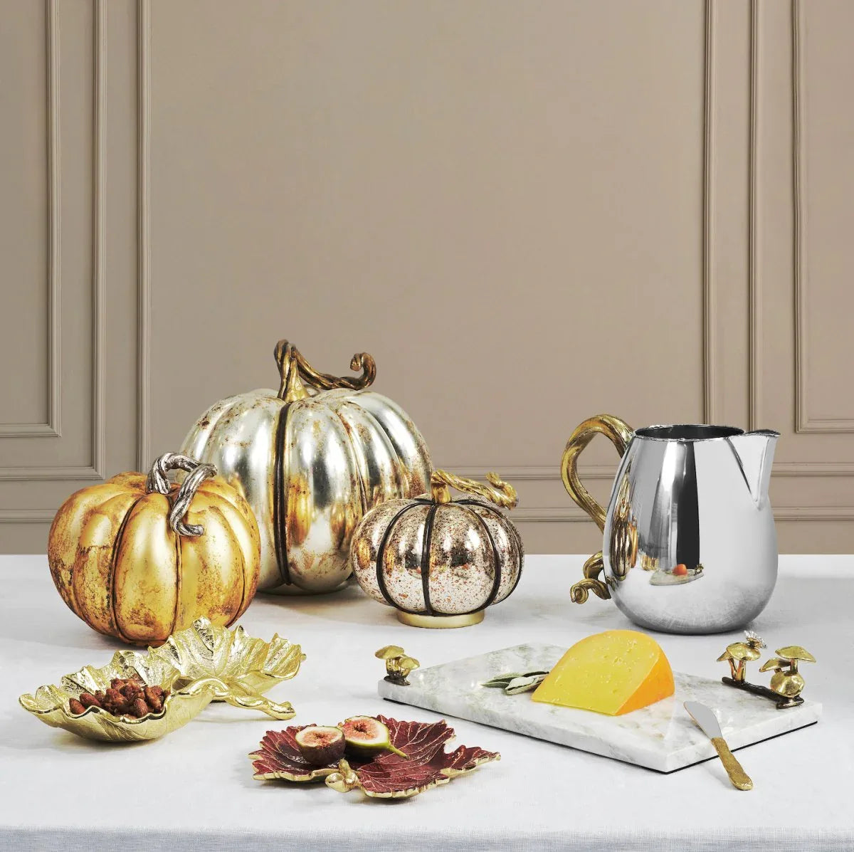 Michael Aram Mushroom Cheeseboard with Spreader