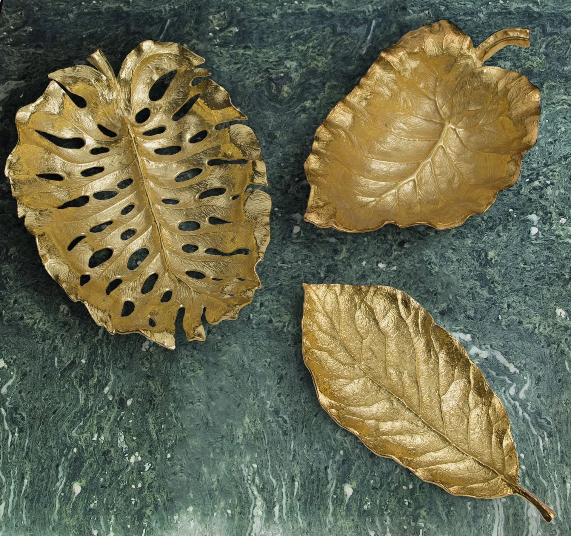 Michael Aram New Leaves Elephant Ear Large Serving Bowl
