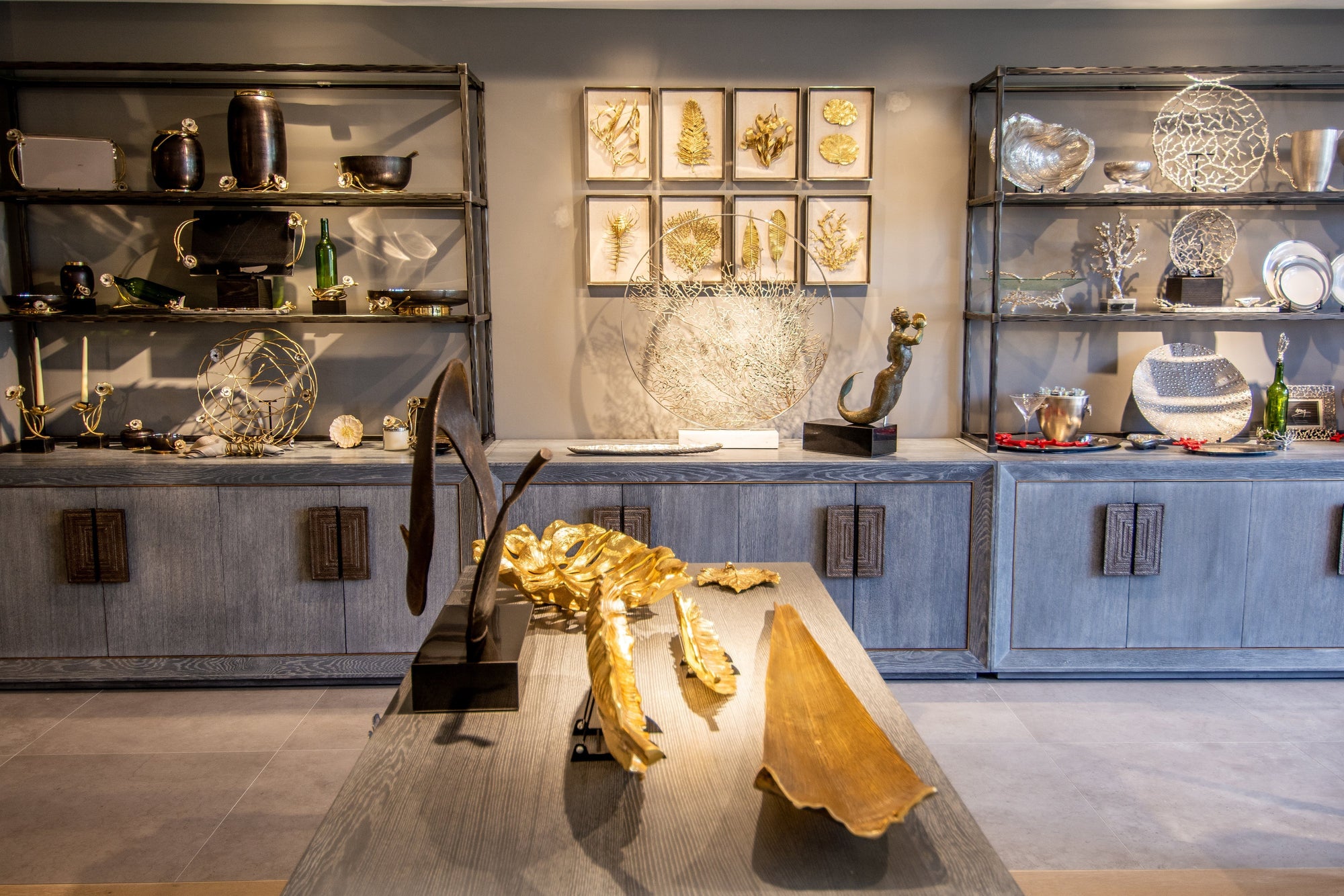 Michael Aram Ocean Coral Fabric Shadow Box