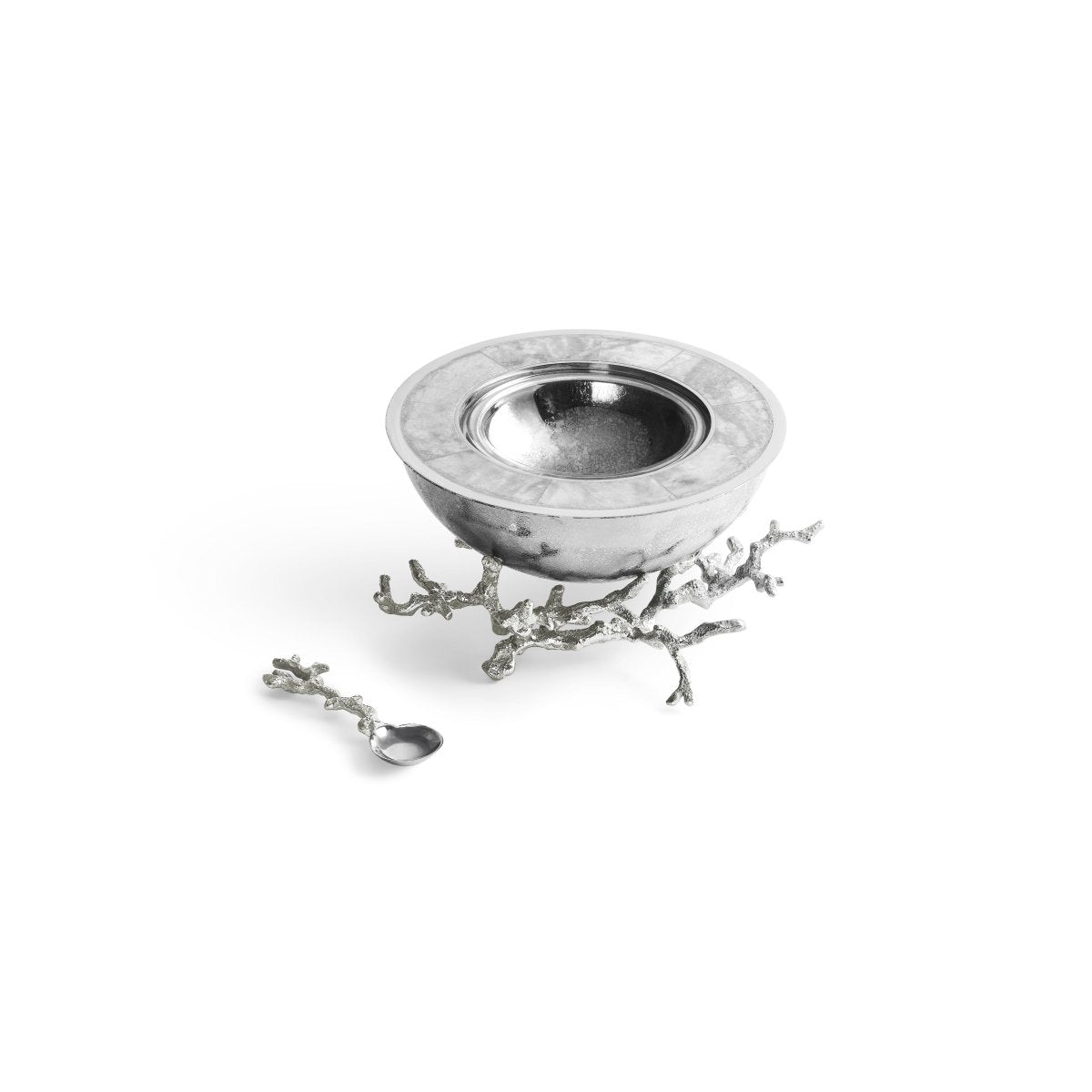 Michael Aram Ocean Reef Caviar Dish w/ Spoon