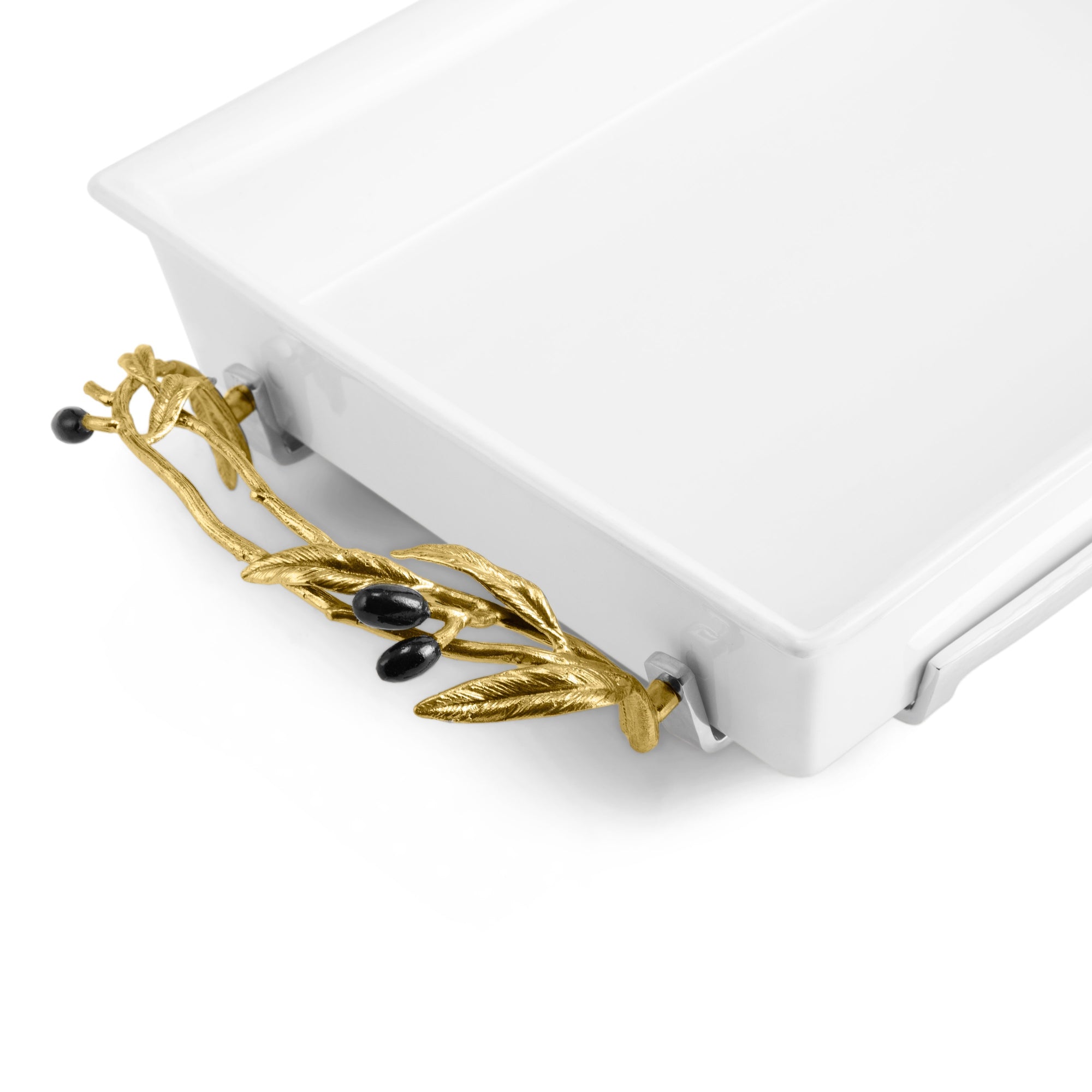 Michael Aram Olive Branch 3-Quart Casserole