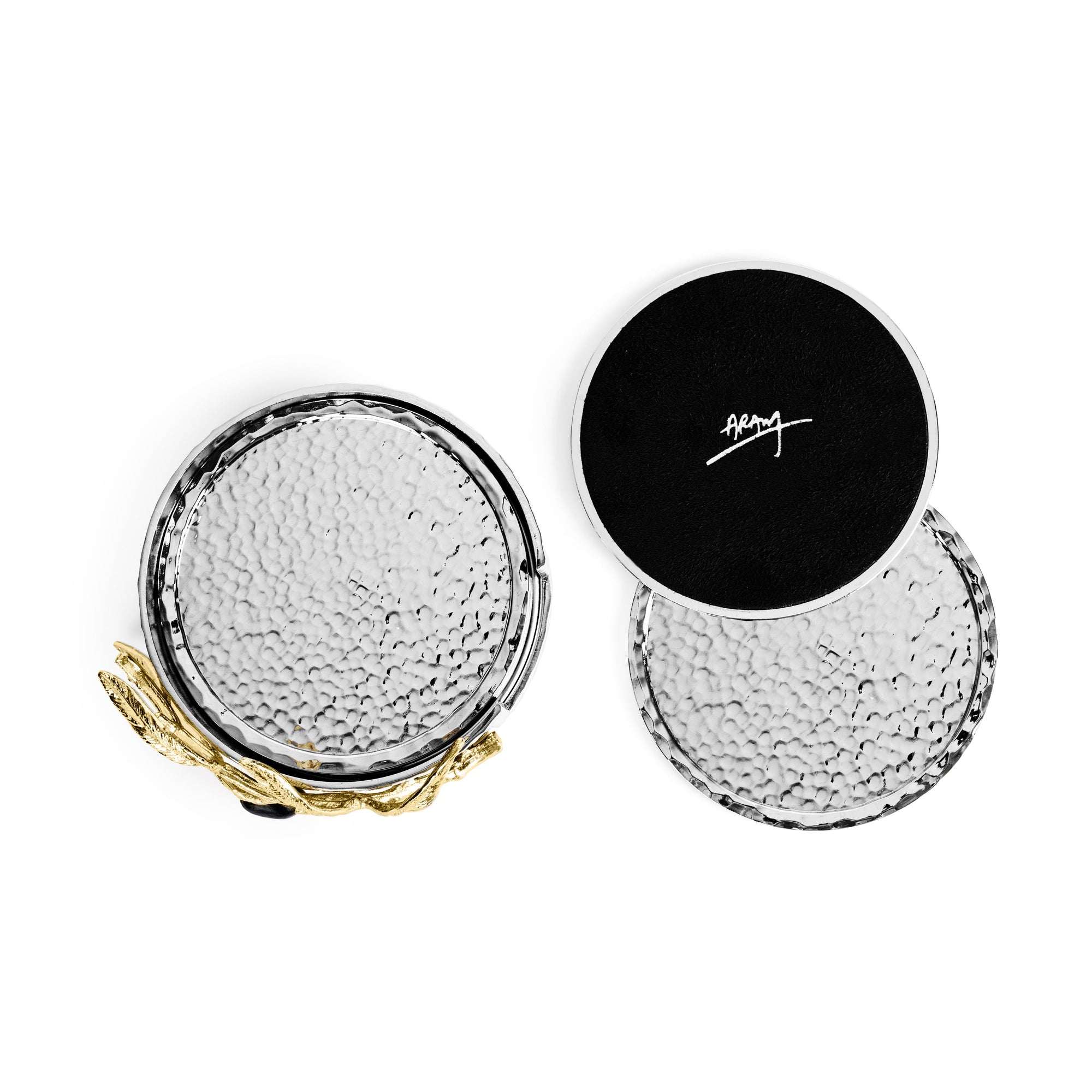 Michael Aram Olive Branch Coaster Set