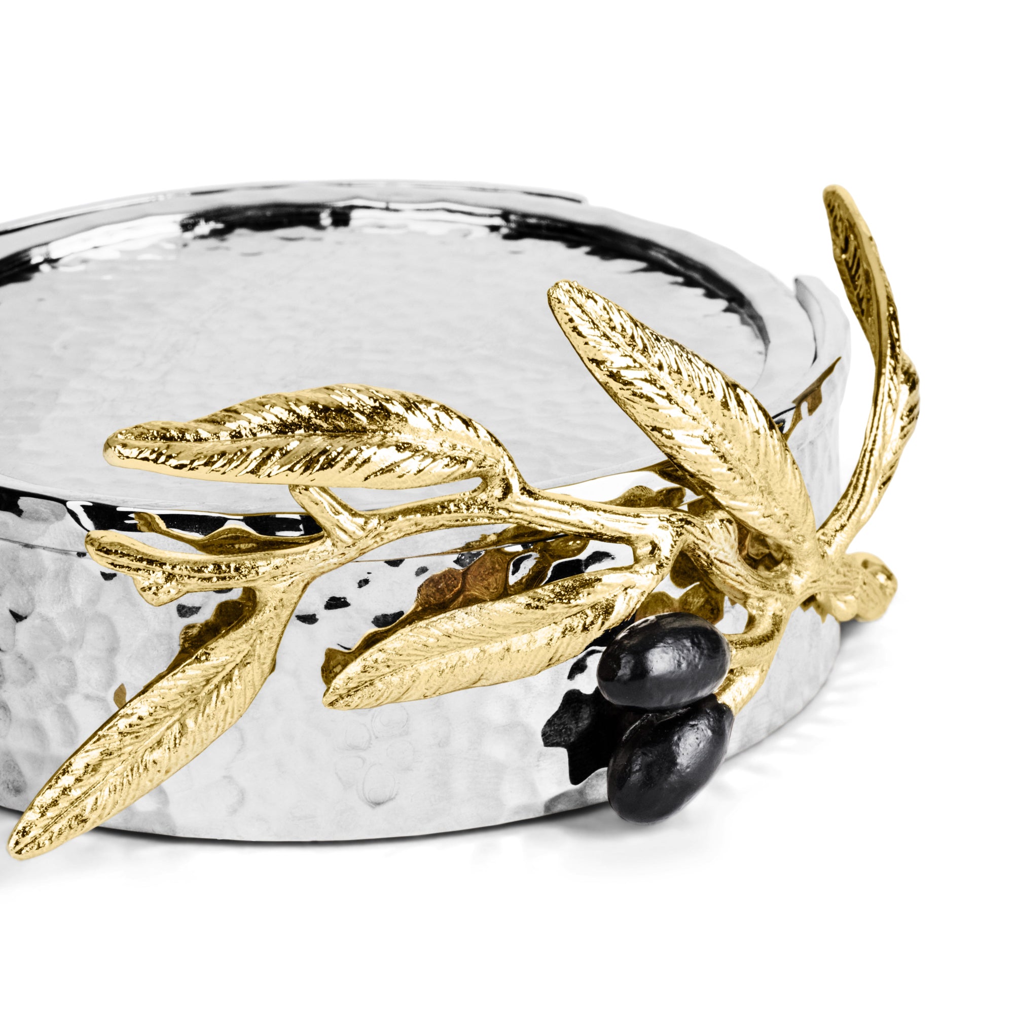 Michael Aram Olive Branch Coaster Set