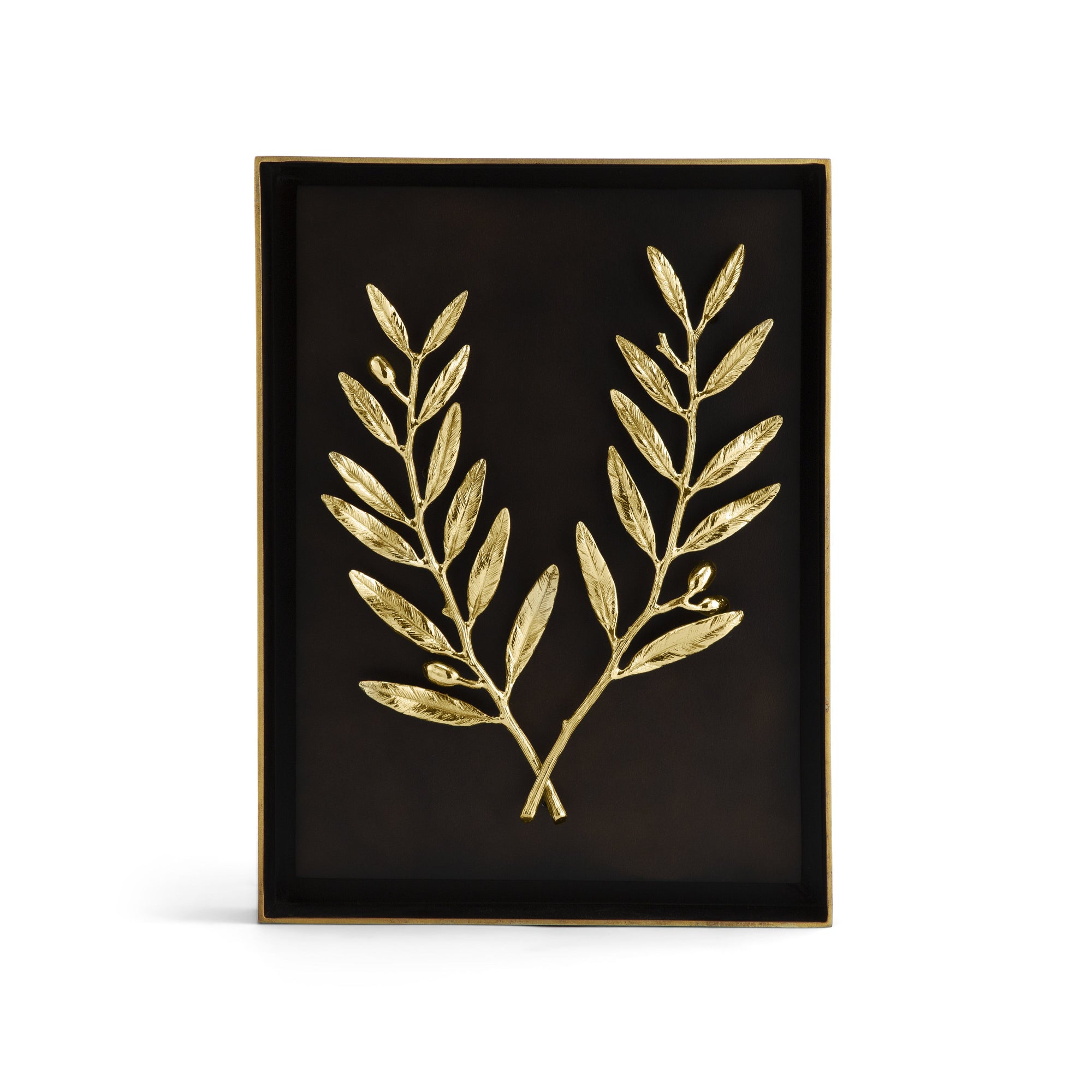 Michael Aram Olive Branch Shadow Box