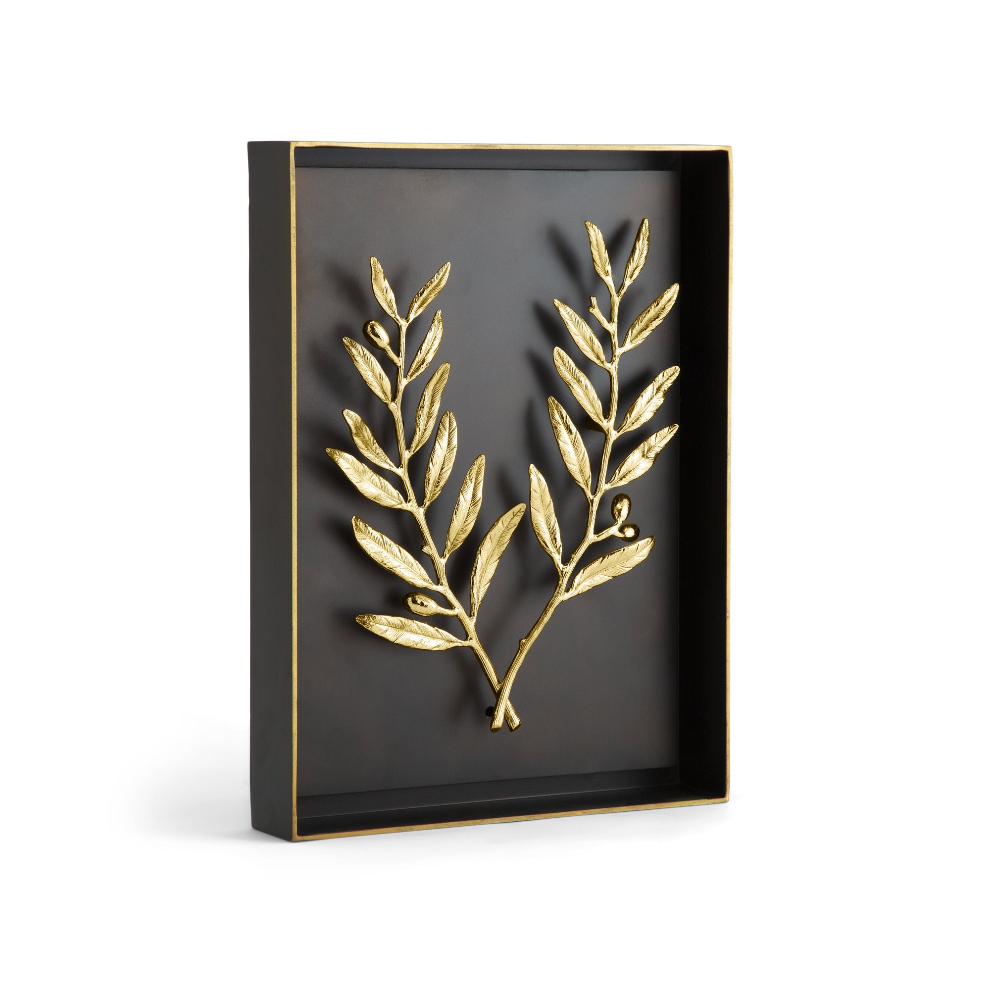 Michael Aram Olive Branch Shadow Box