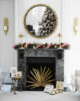 Michael Aram Palm Decorative Fireplace Screen