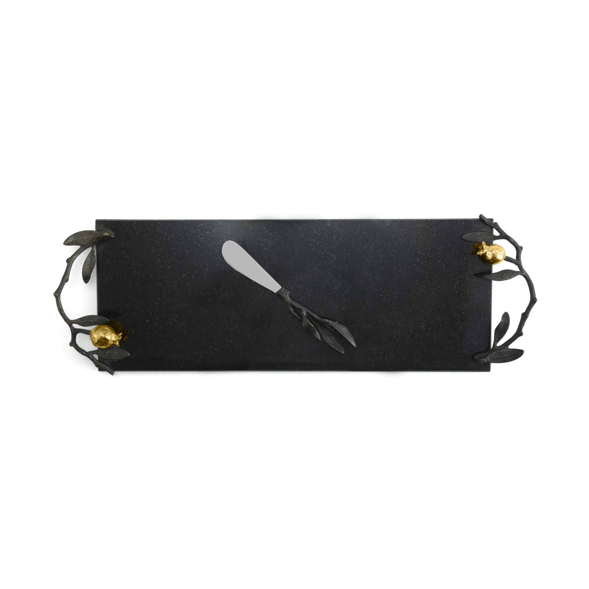 Michael Aram Pomegranate Cheese Board w/ Knife
