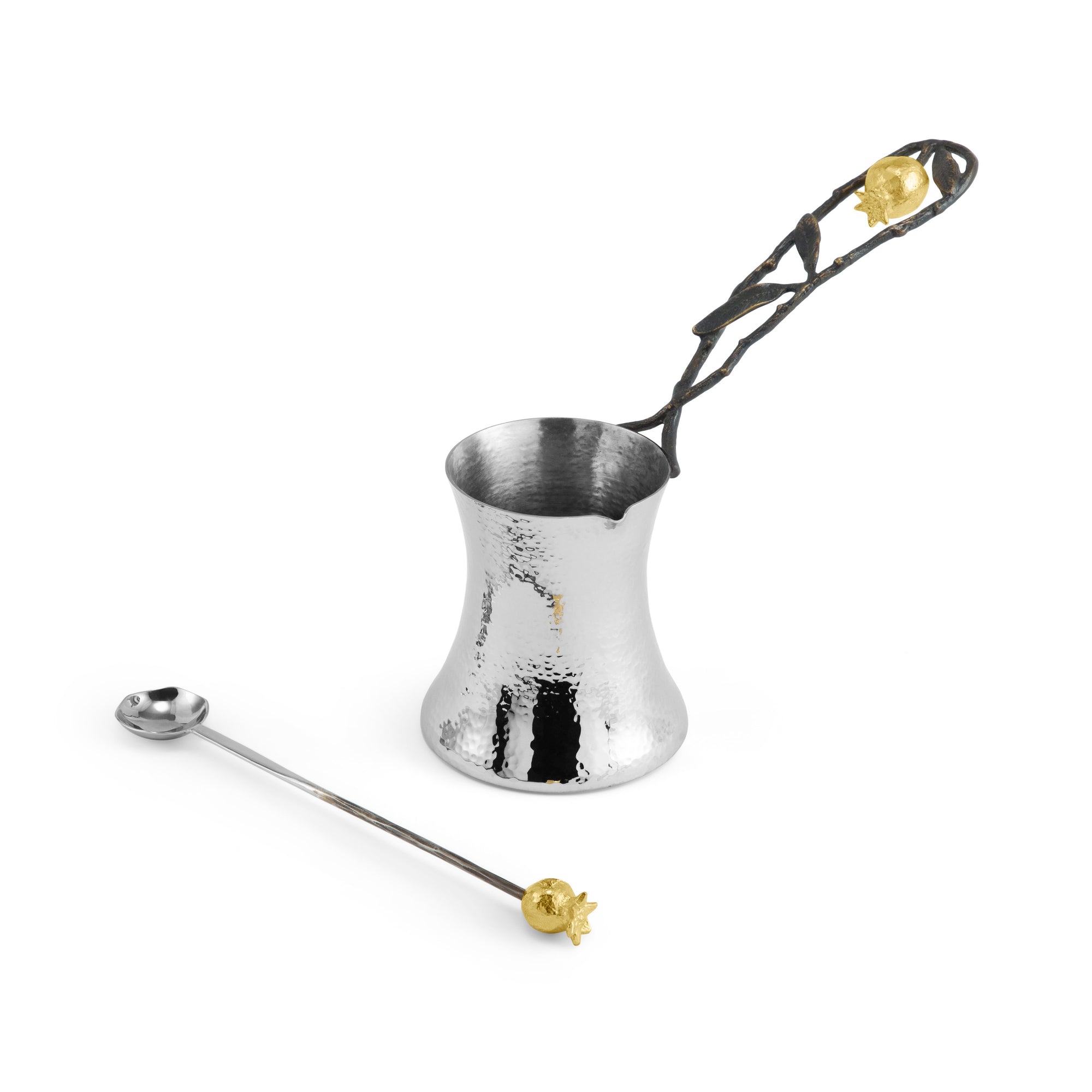 Michael Aram Pomegranate Coffee Pot & Spoon
