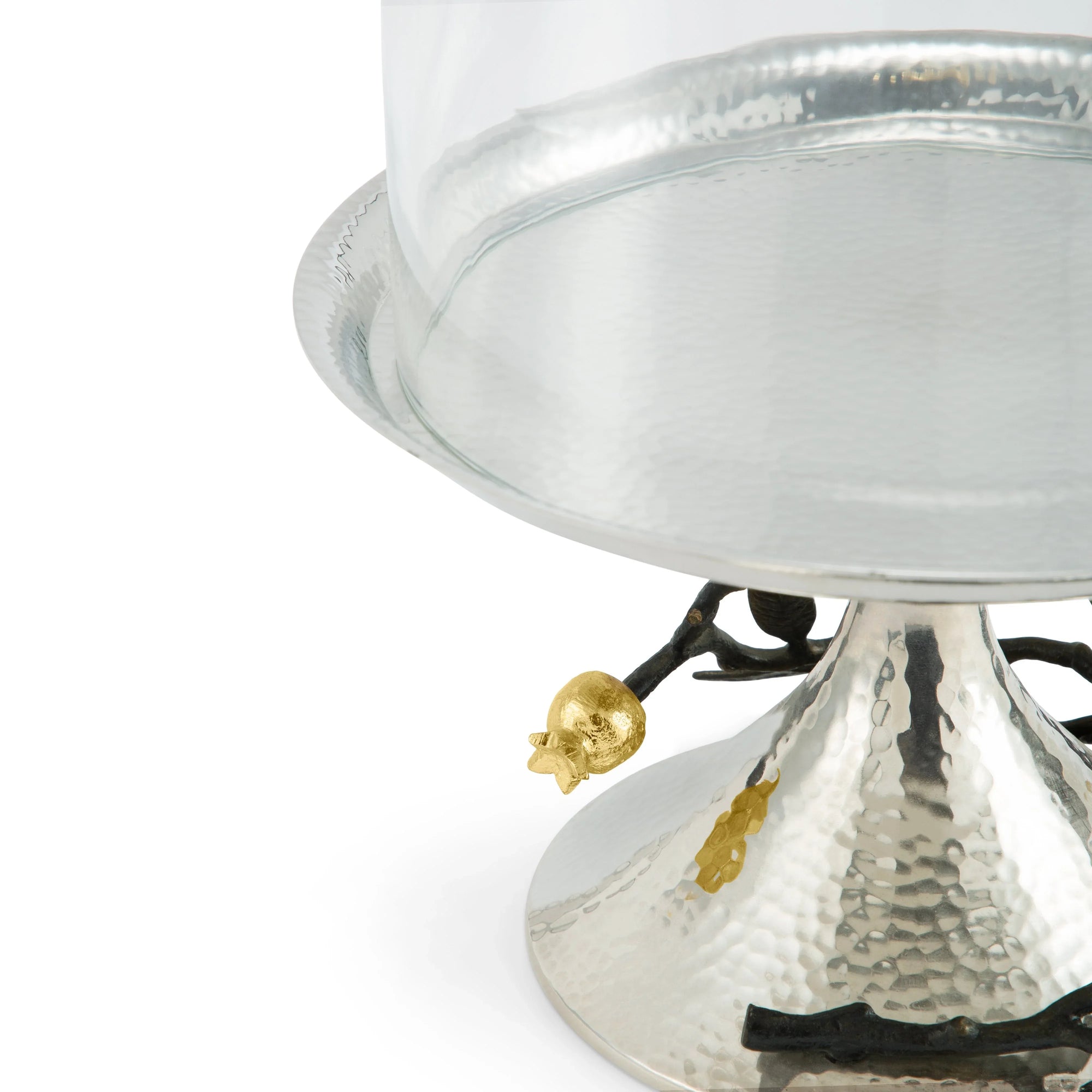 Michael Aram Pomegranate Pastry Dish w/ Dome