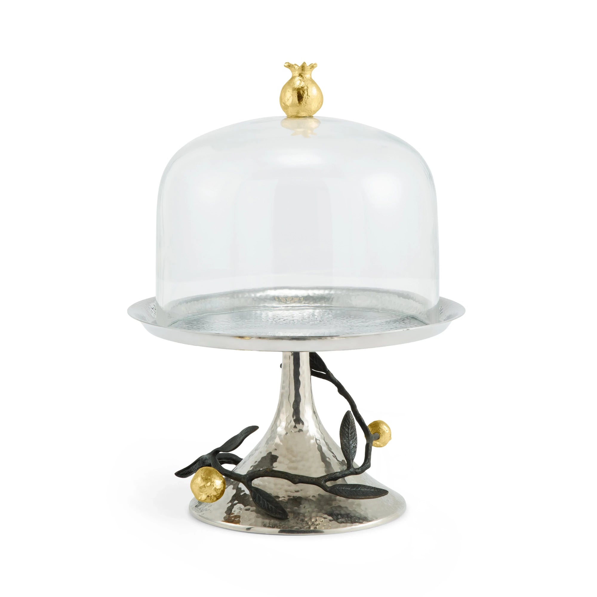 Michael Aram Pomegranate Pastry Dish w/ Dome