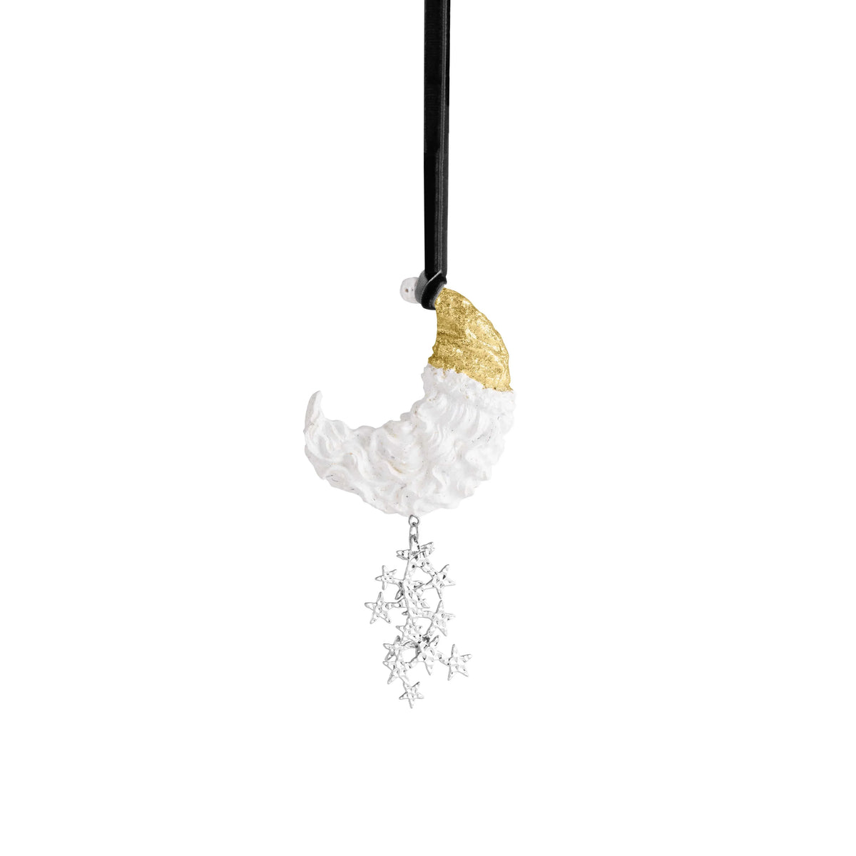 Michael Aram Santa Crescent Moon Ornament