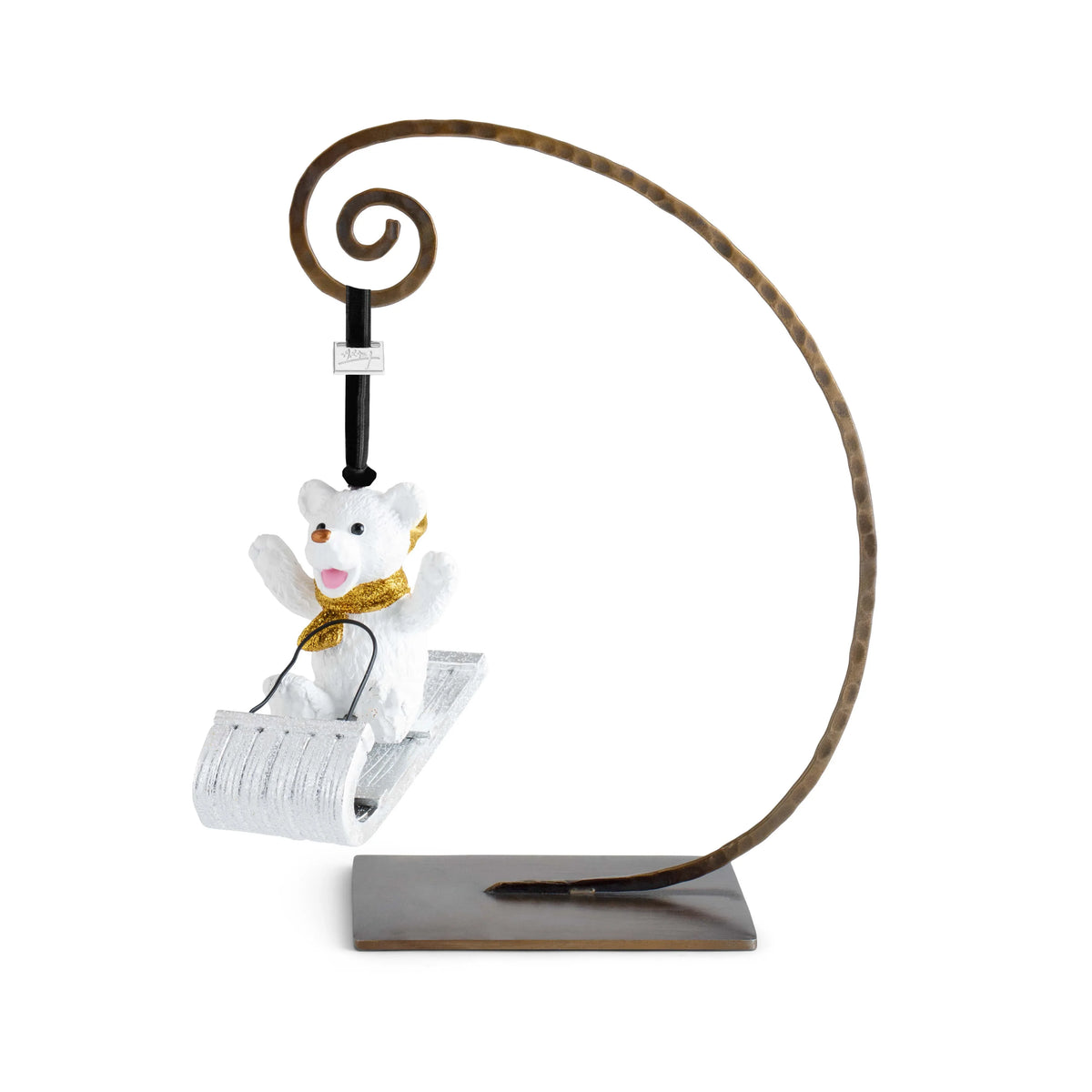 Michael Aram Sledding Teddy Ornament