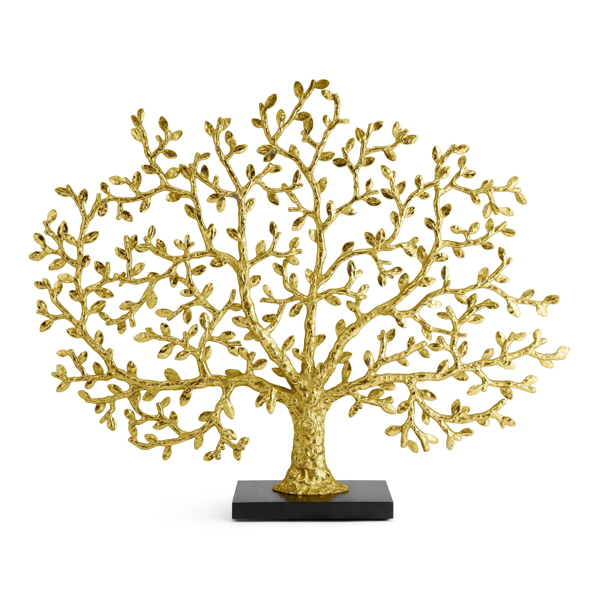 Michael Aram Tree of Life Decorative Fireplace Screen Goldtone