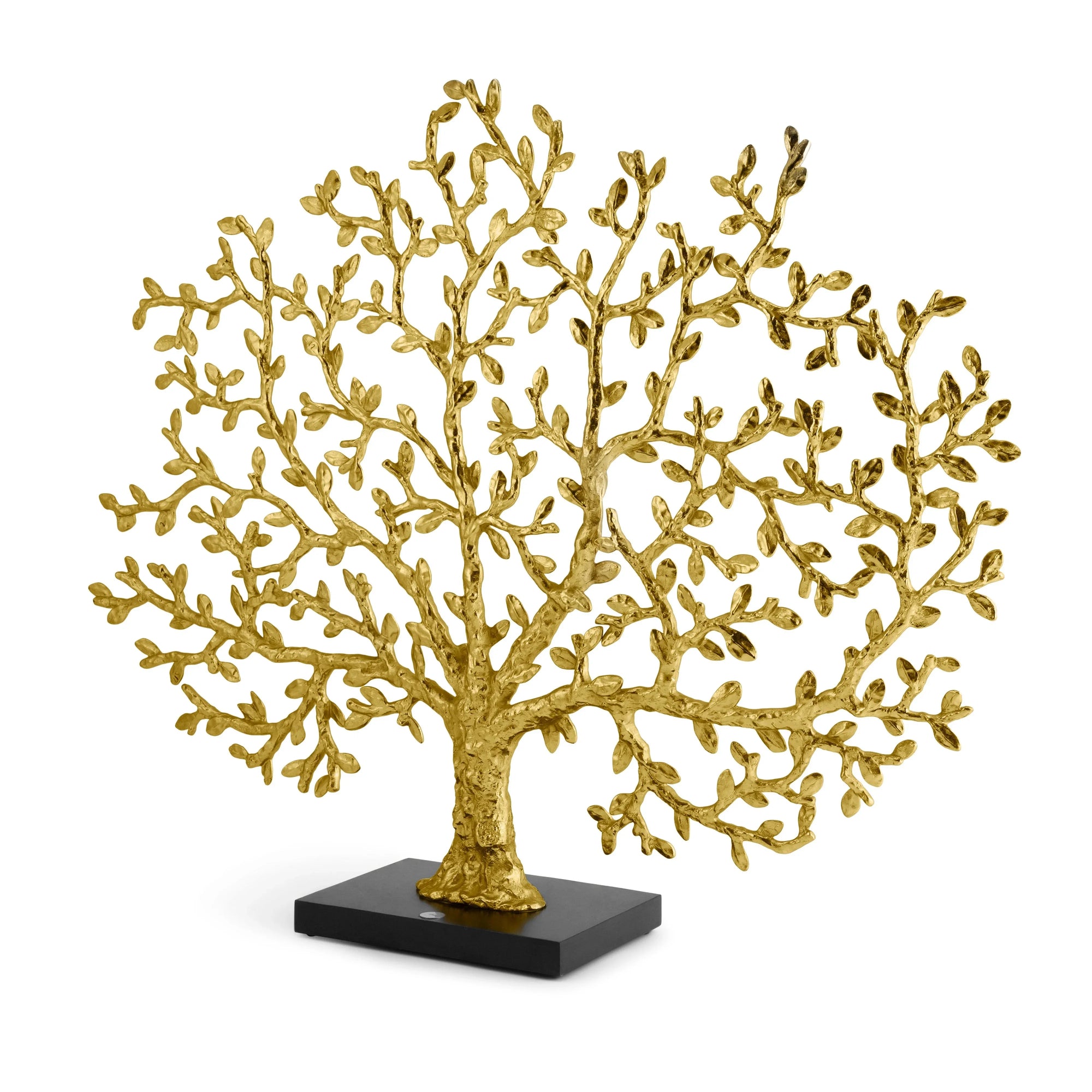 Michael Aram Tree of Life Decorative Fireplace Screen Goldtone