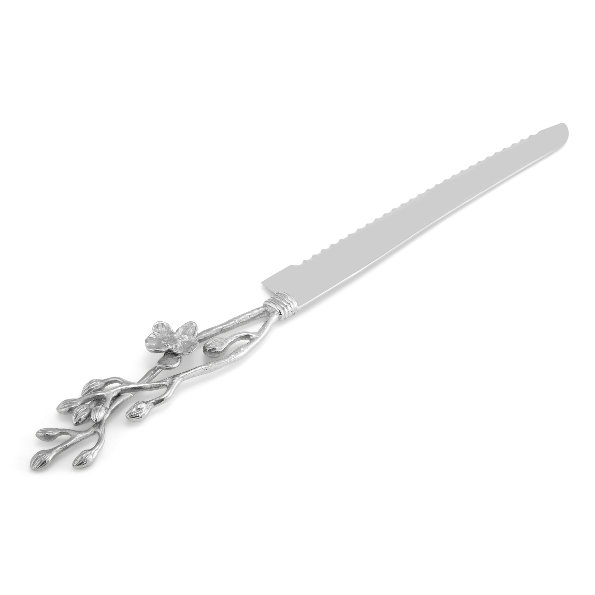 Michael Aram White Orchid Bread Knife