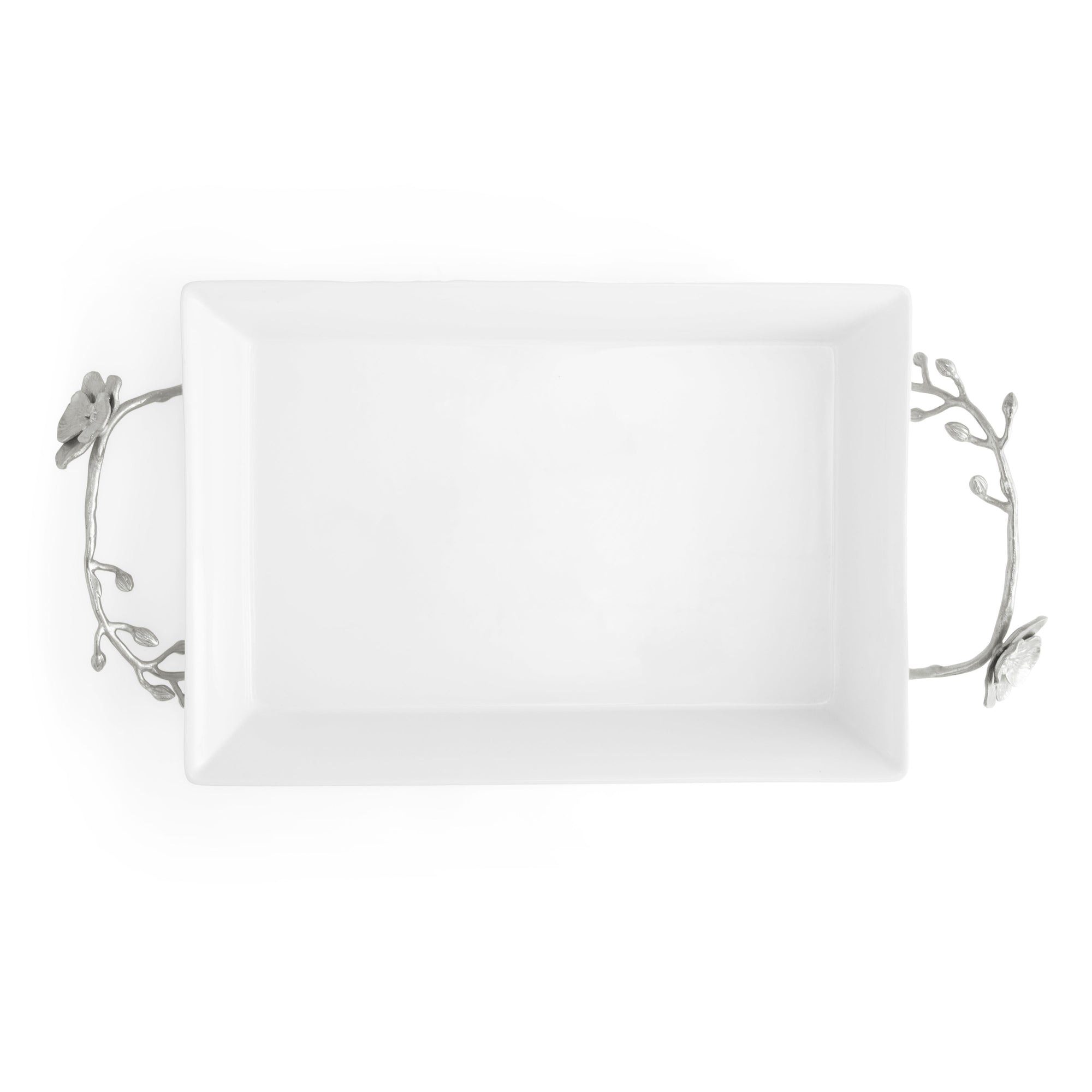 Michael Aram White Orchid Casserole Dish