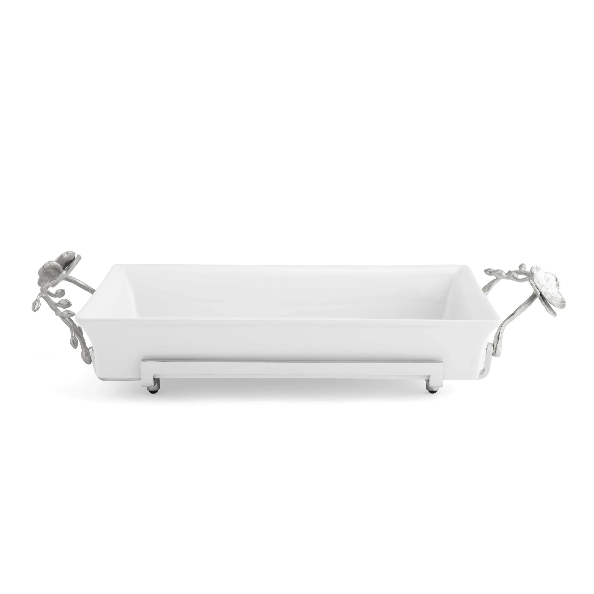 Michael Aram White Orchid Casserole Dish