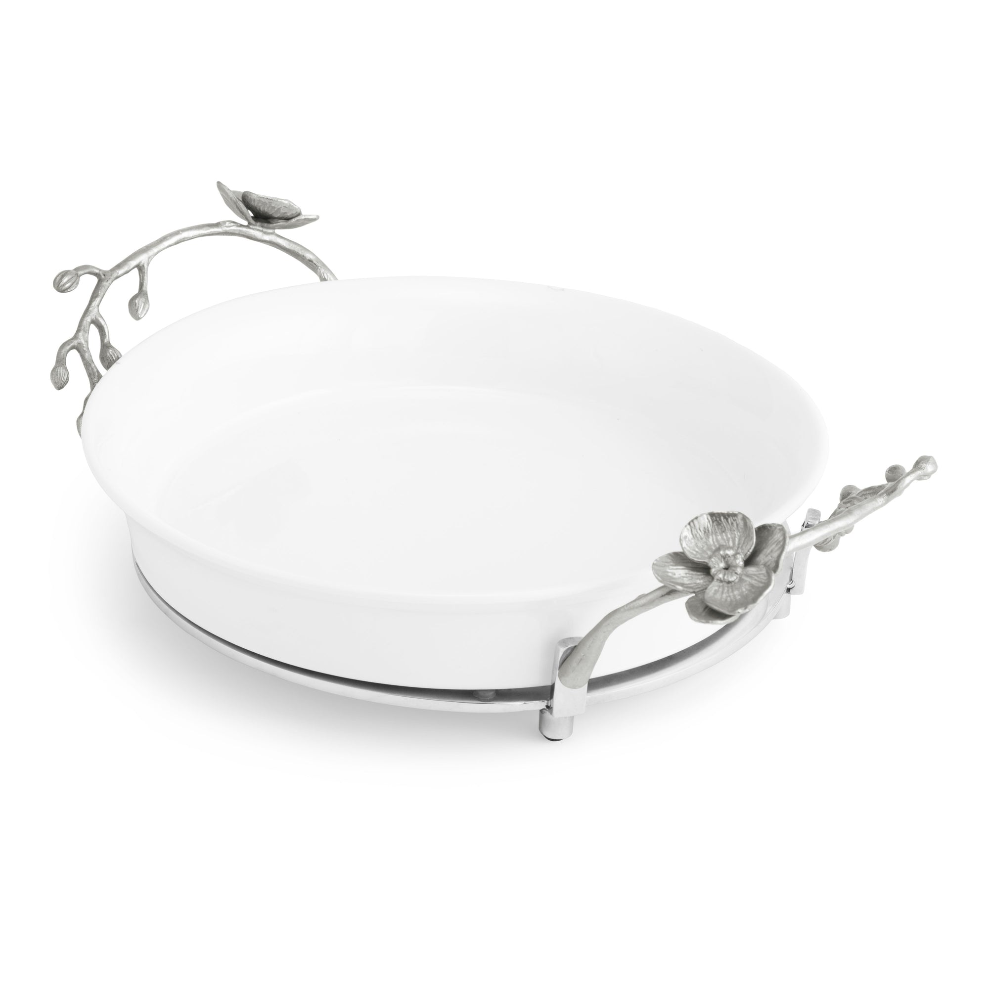 Michael Aram White Orchid Pie Dish