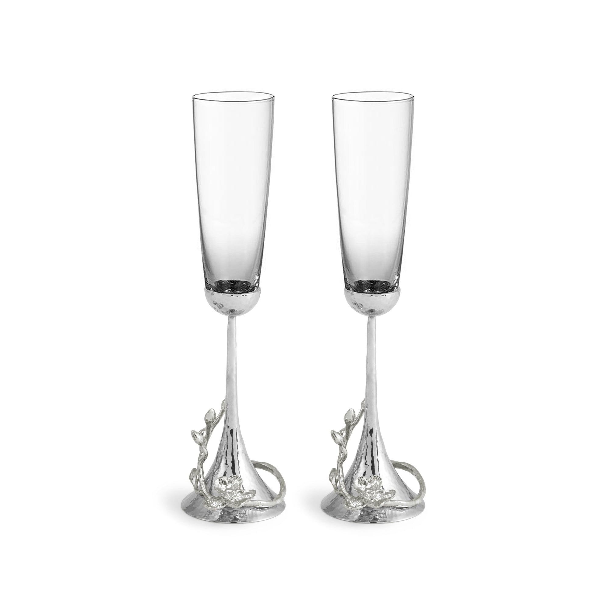 Michael Aram White Orchid Toasting Flute