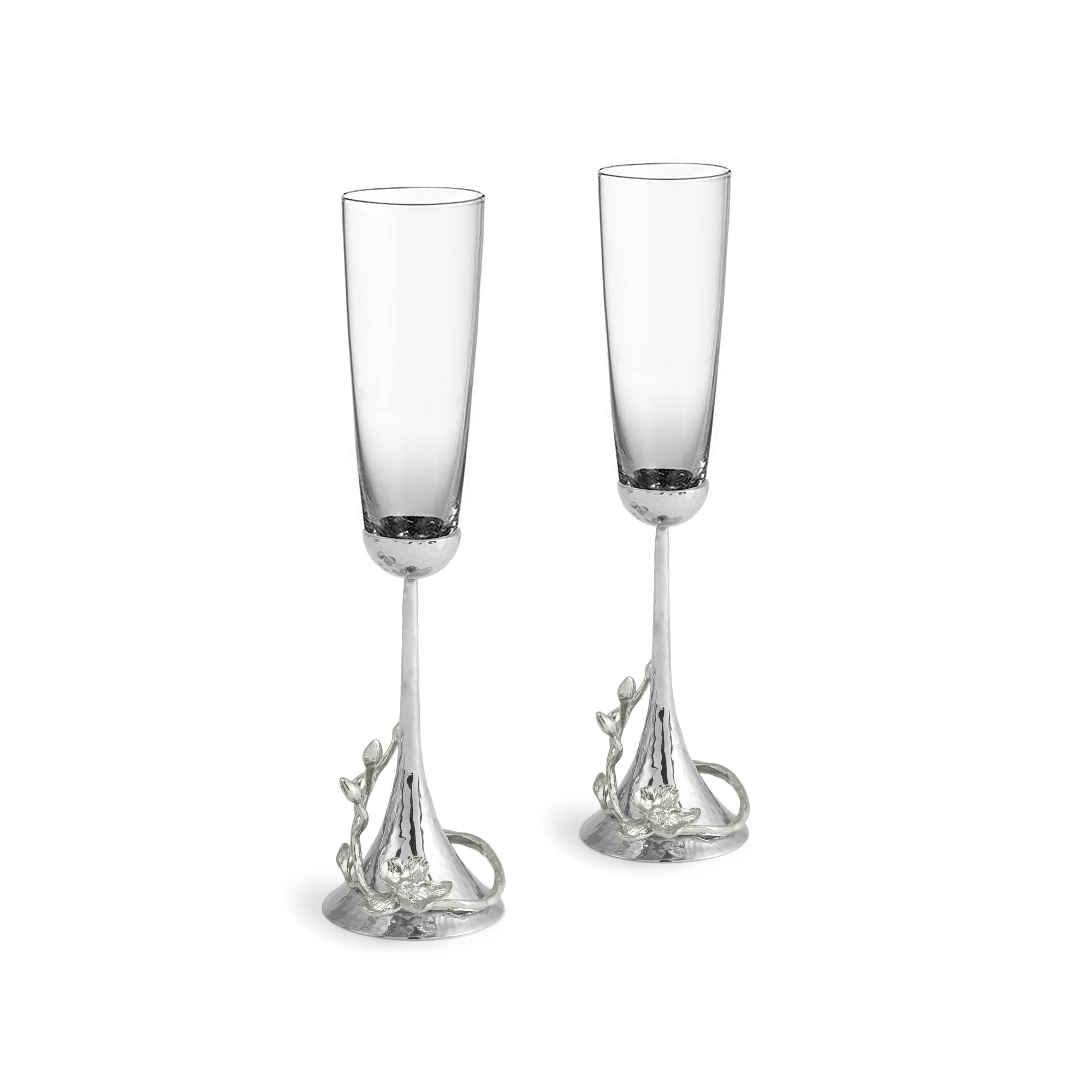 Michael Aram White Orchid Toasting Flute