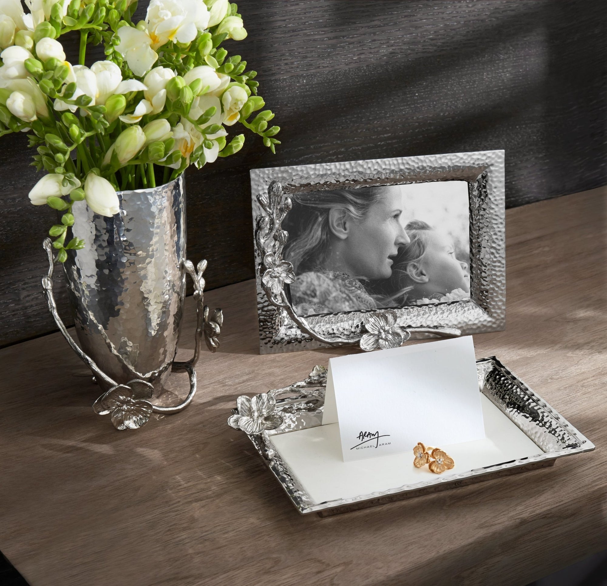 Michael Aram White Orchid Vase Small