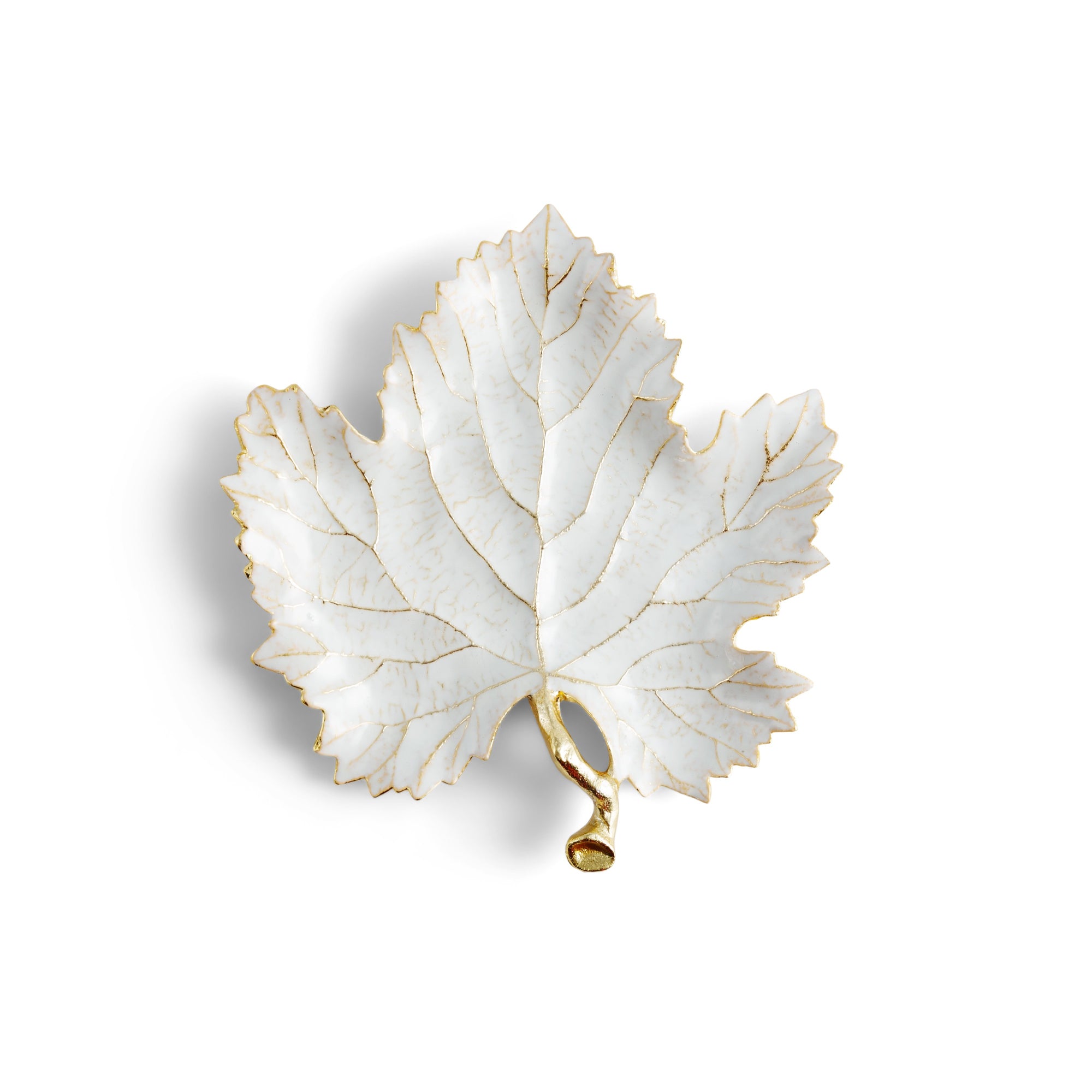 Michael Aram Winter Leaves Grape Leaf Dish