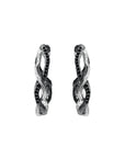 Michael Aram Wisteria Hoops with Diamonds