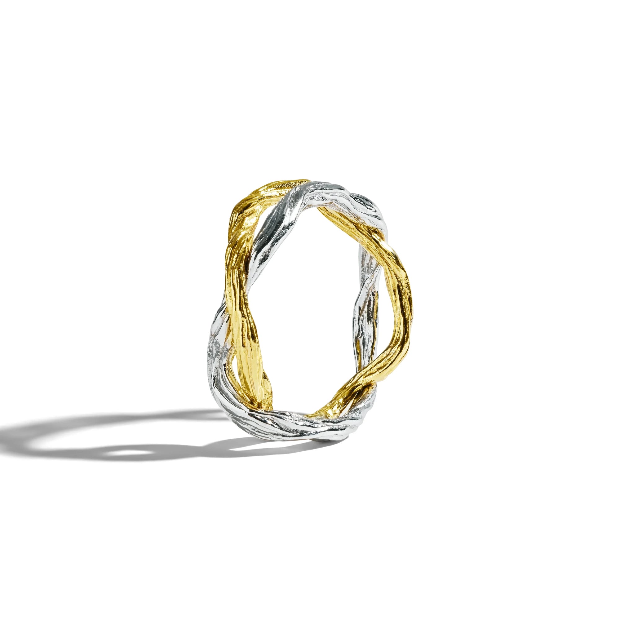 Michael Aram Wisteria Ring in Sterling Silver & 18K