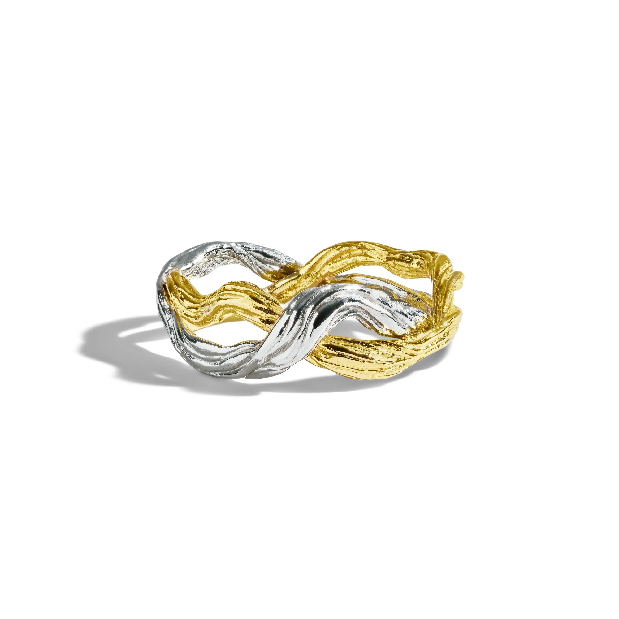 Michael Aram Wisteria Ring in Sterling Silver & 18K